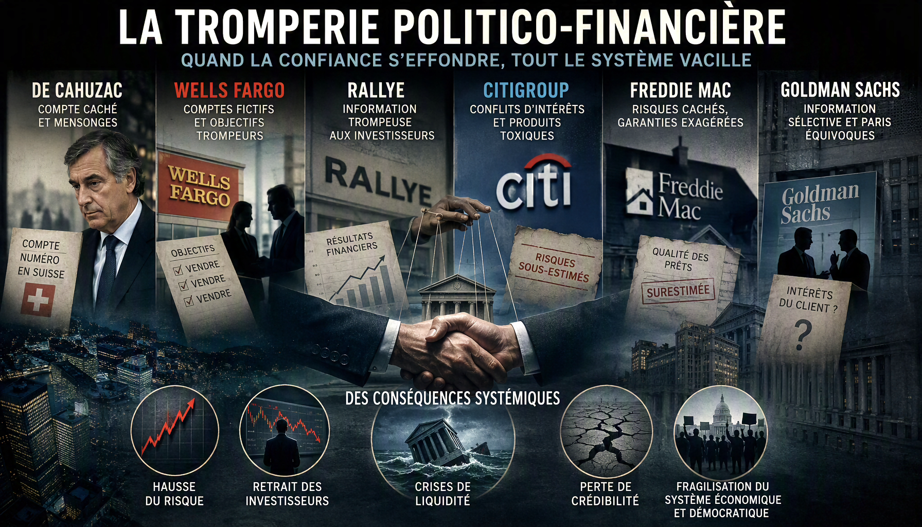 Confiance :  comment les scandales politico-financiers bouleversent-ils les relations ?