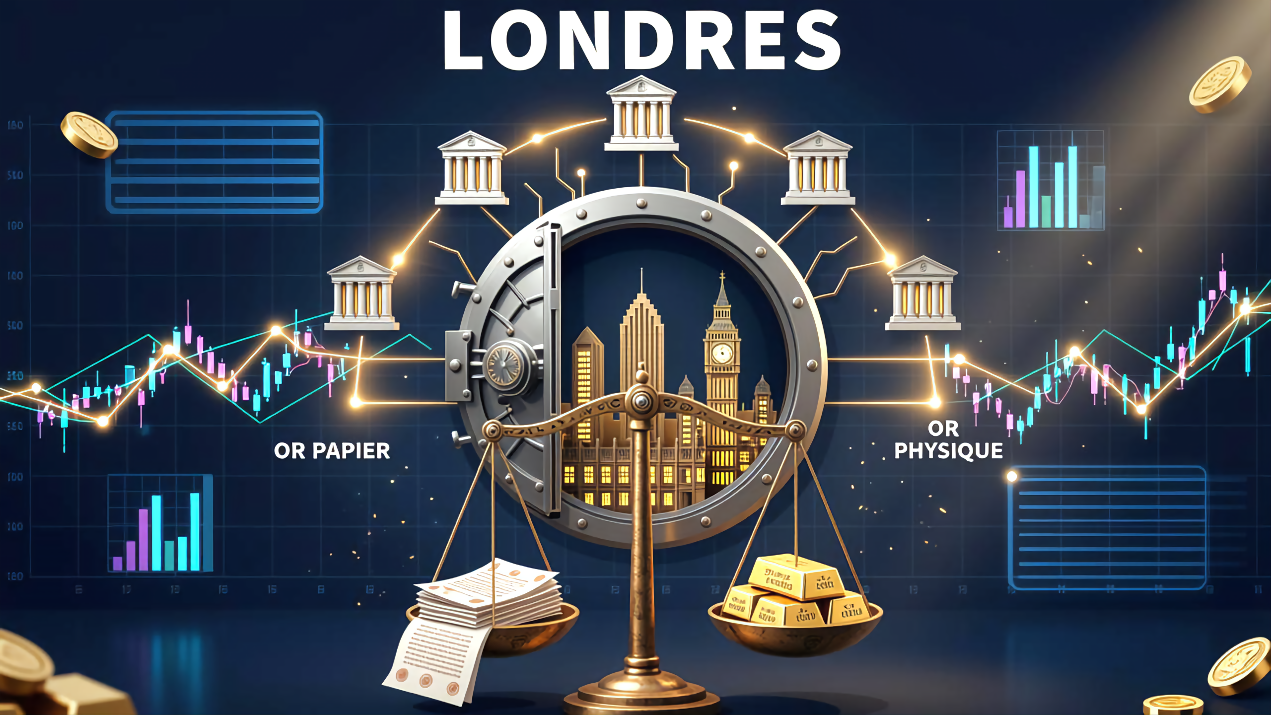 Métaux précieux : en quoi le &lsquo;clearing&rsquo; permet-il que l&rsquo;Or et l&rsquo;Argent ne sortent pas de Londres ?